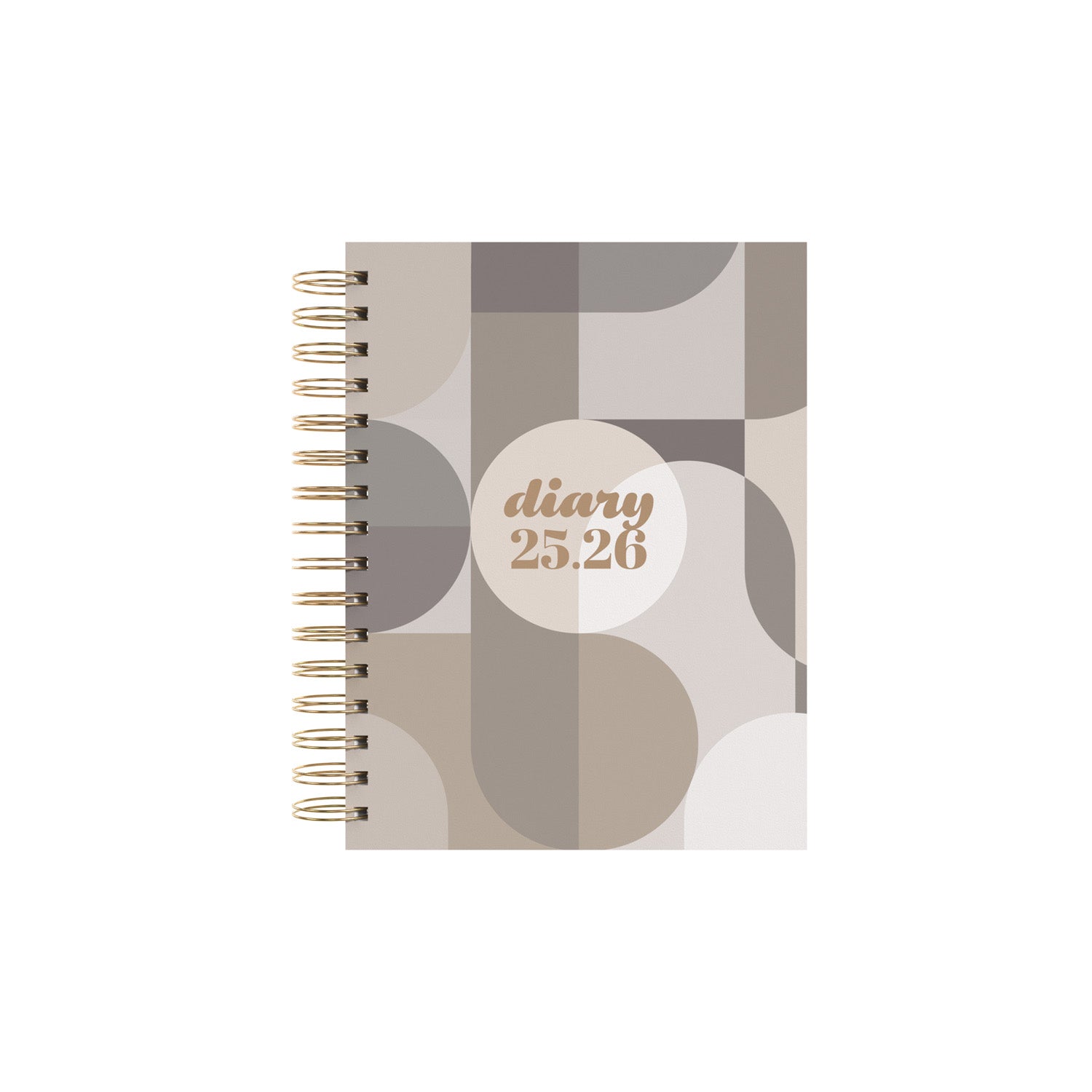 Scandi - A5 Day - to - Page Mid/Academic Year Diary Planner 2025 - 2026