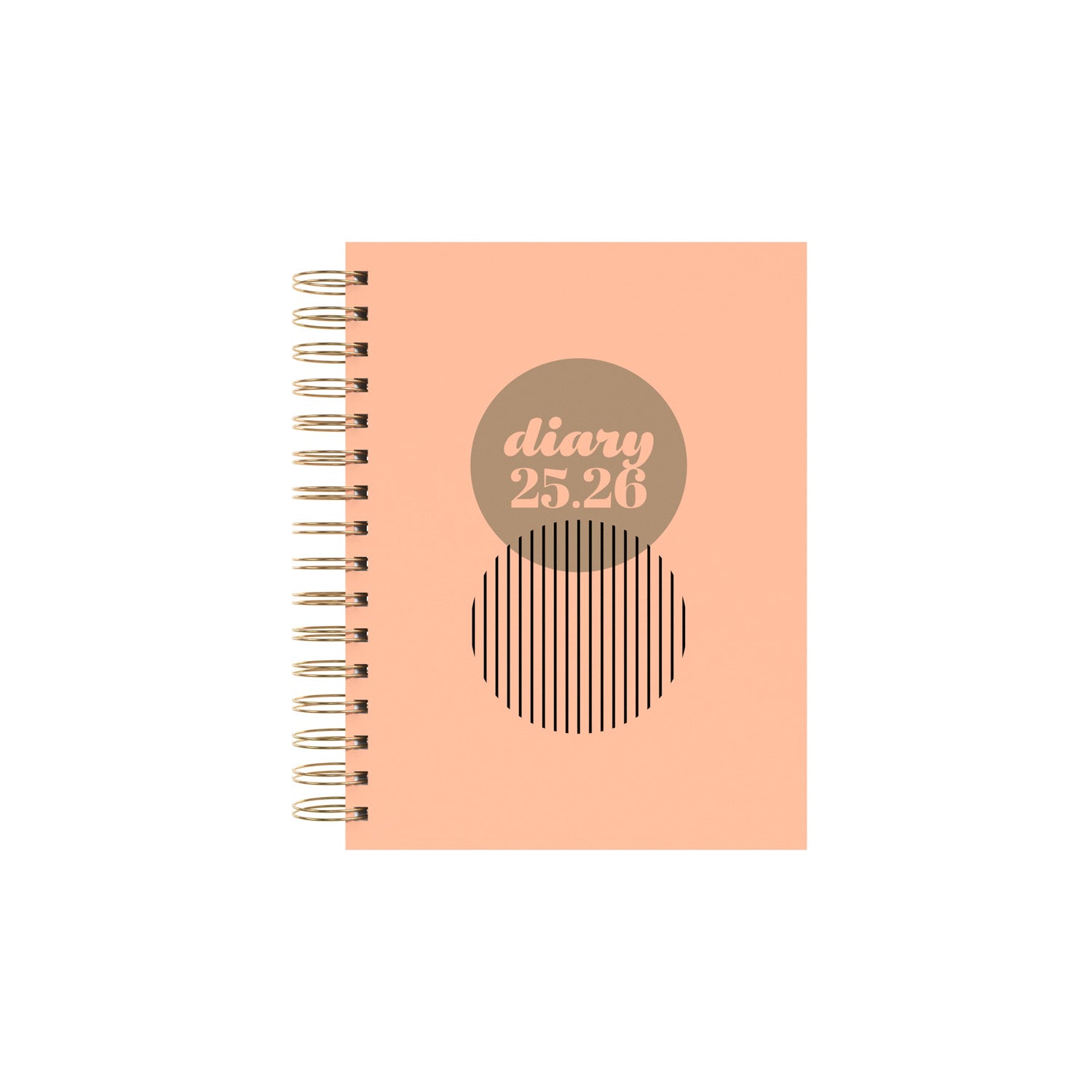 Scandi - A5 Day - to - Page Mid/Academic Year Diary Planner 2025 - 2026