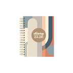 Scandi - A5 Day-to-Page Mid/Academic Year Diary Planner 2025-2026 by US Collins Debden