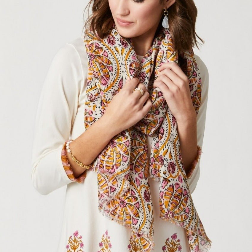 Scarf - Pepper Hall Batik Accessories La Vie Bien Scarf - Pepper Hall Batik