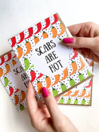 Scars Are Hot Surgery Get Well Card by Five Dot Post