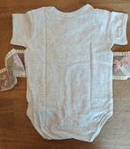 Schatz German "treasure" embroidered Baby jersey bodysuit, newborn gift for German speaking family Baby bodysuit La Vie Bien Schatz German "treasure" embroidered Baby jersey bodysuit, newborn gift for German speaking family