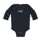Schatz (treasure, darling) German Script baby bodysuit, long sleeve infant bodysuit Kids clothes La Vie Bien Schatz (treasure, darling) German Script baby bodysuit, long sleeve infant bodysuit