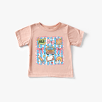 School Bus Back to School tee - toddler and youth sizes- back to school collection by Benny and Ray Apparel