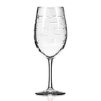 School of Fish Etched Glassware Kitchen Accessories La Vie Bien School of Fish Etched Glassware