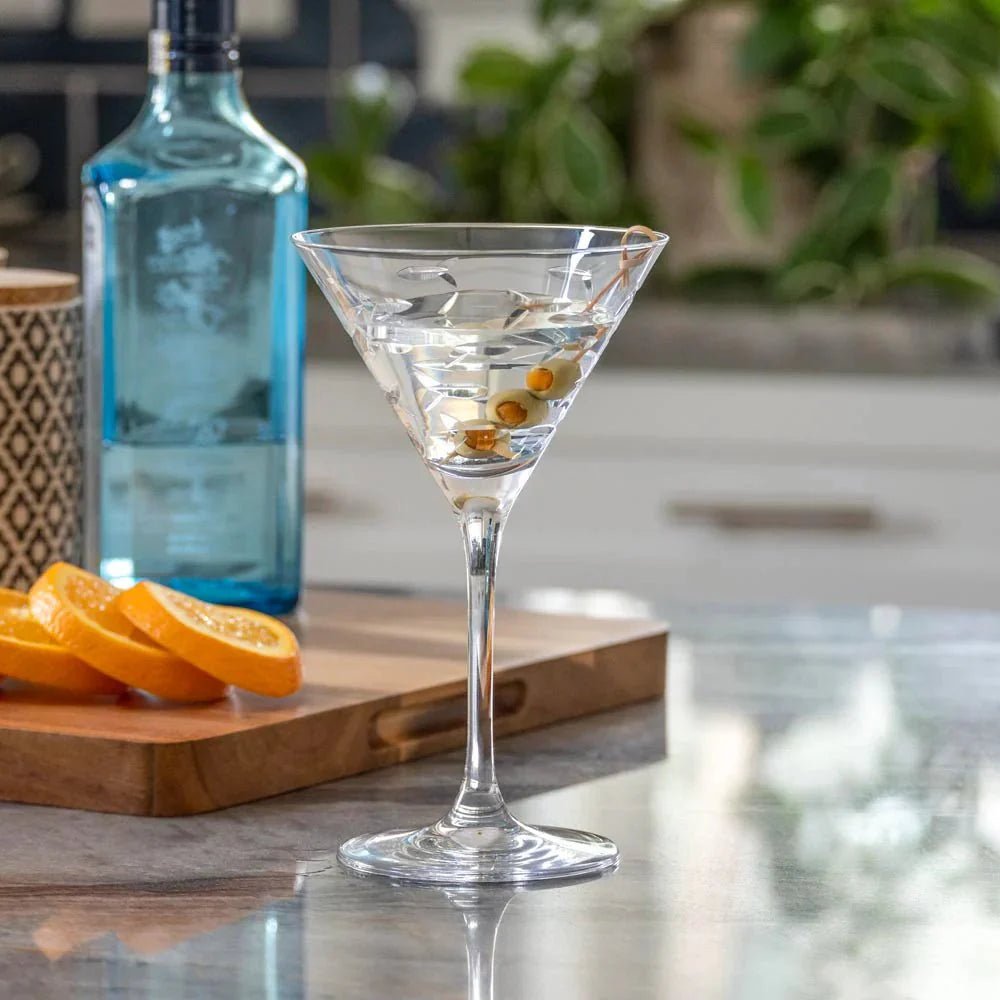 School of Fish Etched Glassware Kitchen Accessories La Vie Bien School of Fish Etched Glassware