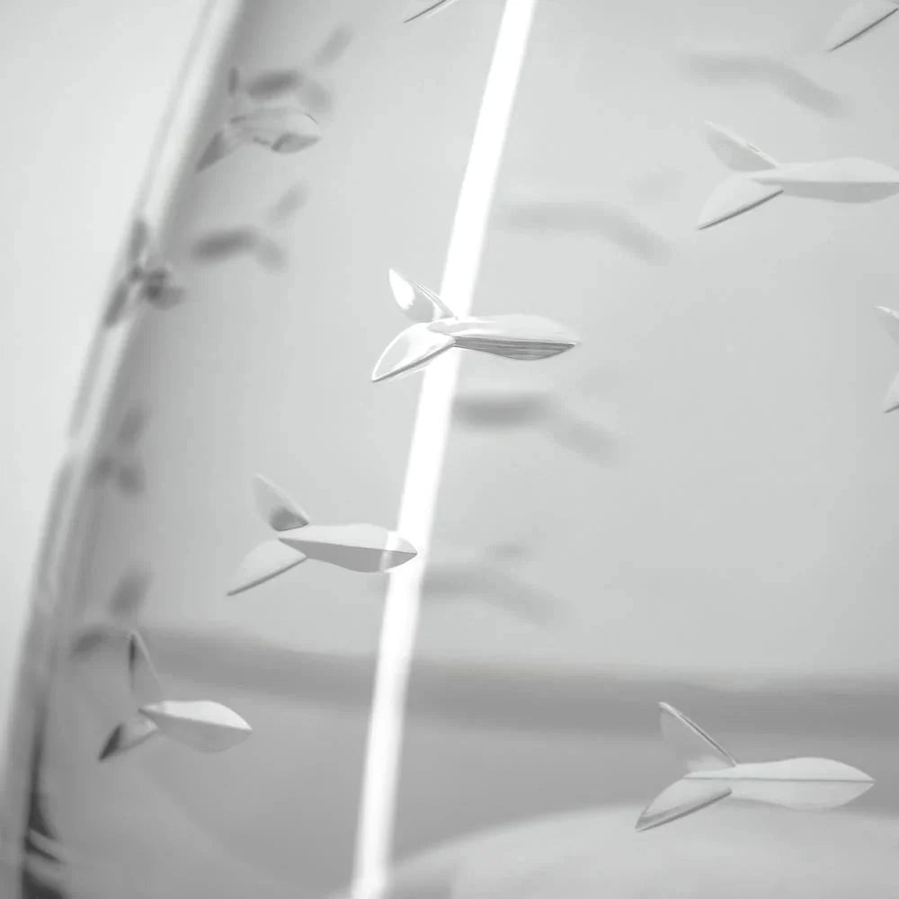 School of Fish Etched Glassware Kitchen Accessories La Vie Bien School of Fish Etched Glassware