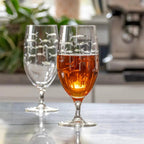 School of Fish Etched Glassware Kitchen Accessories La Vie Bien School of Fish Etched Glassware
