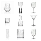 School of Fish Etched Glassware Kitchen Accessories La Vie Bien School of Fish Etched Glassware