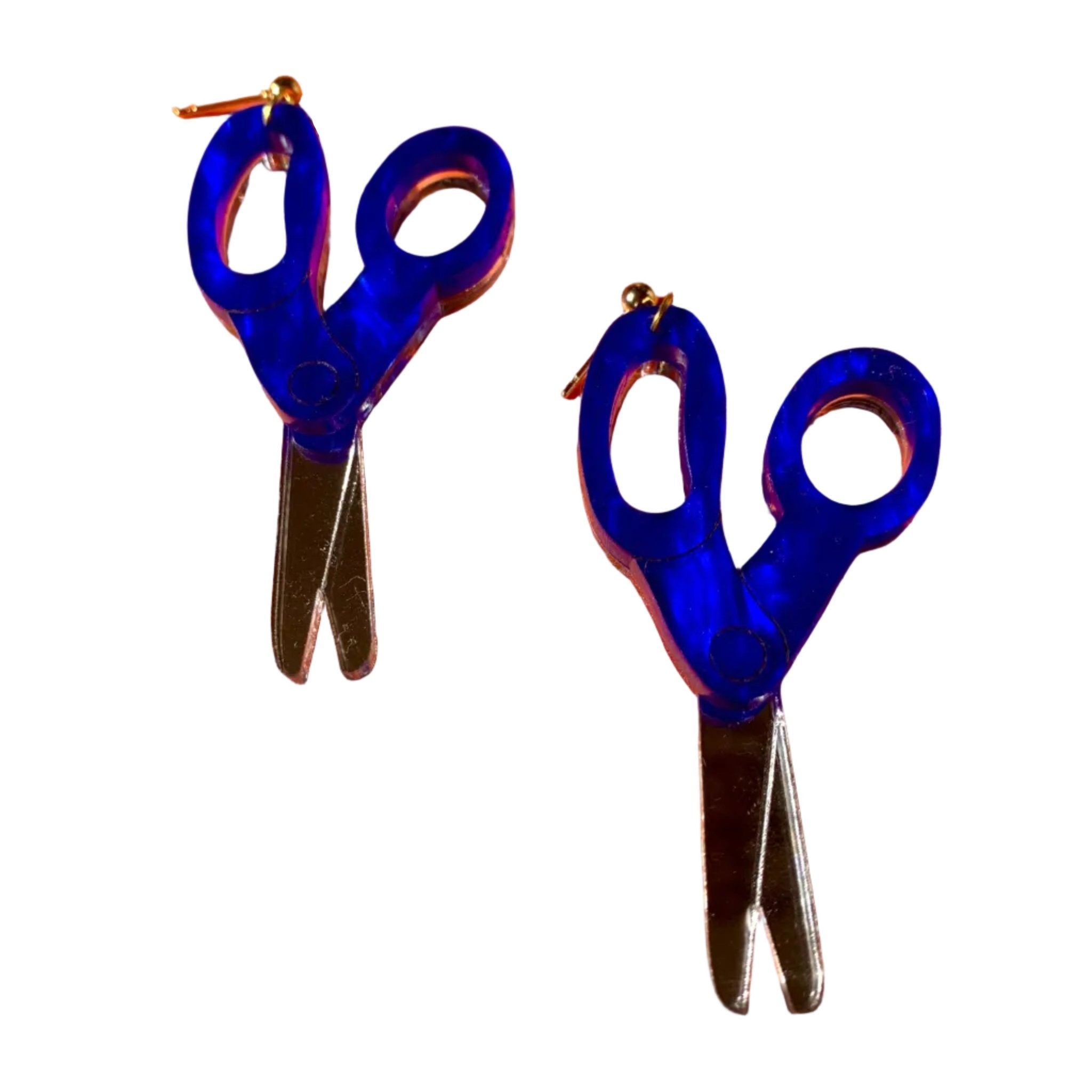 Scissors Acrylic Earrings Earrings La Vie Bien Scissors Acrylic Earrings