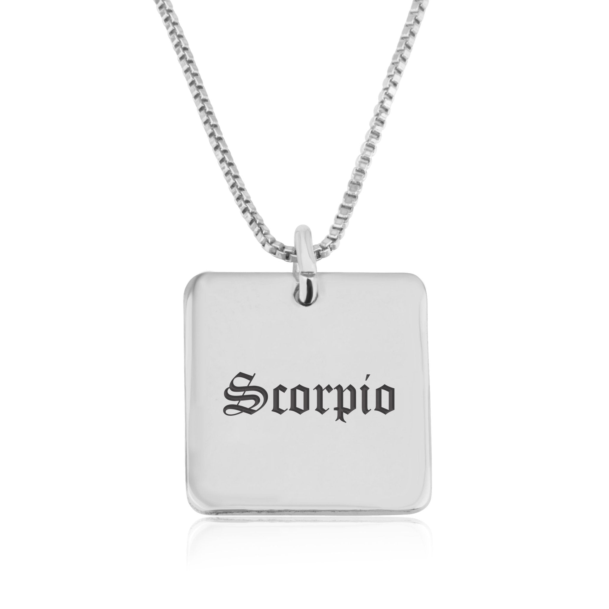 Scorpio Charm Necklace La Vie Bien Scorpio Charm Necklace