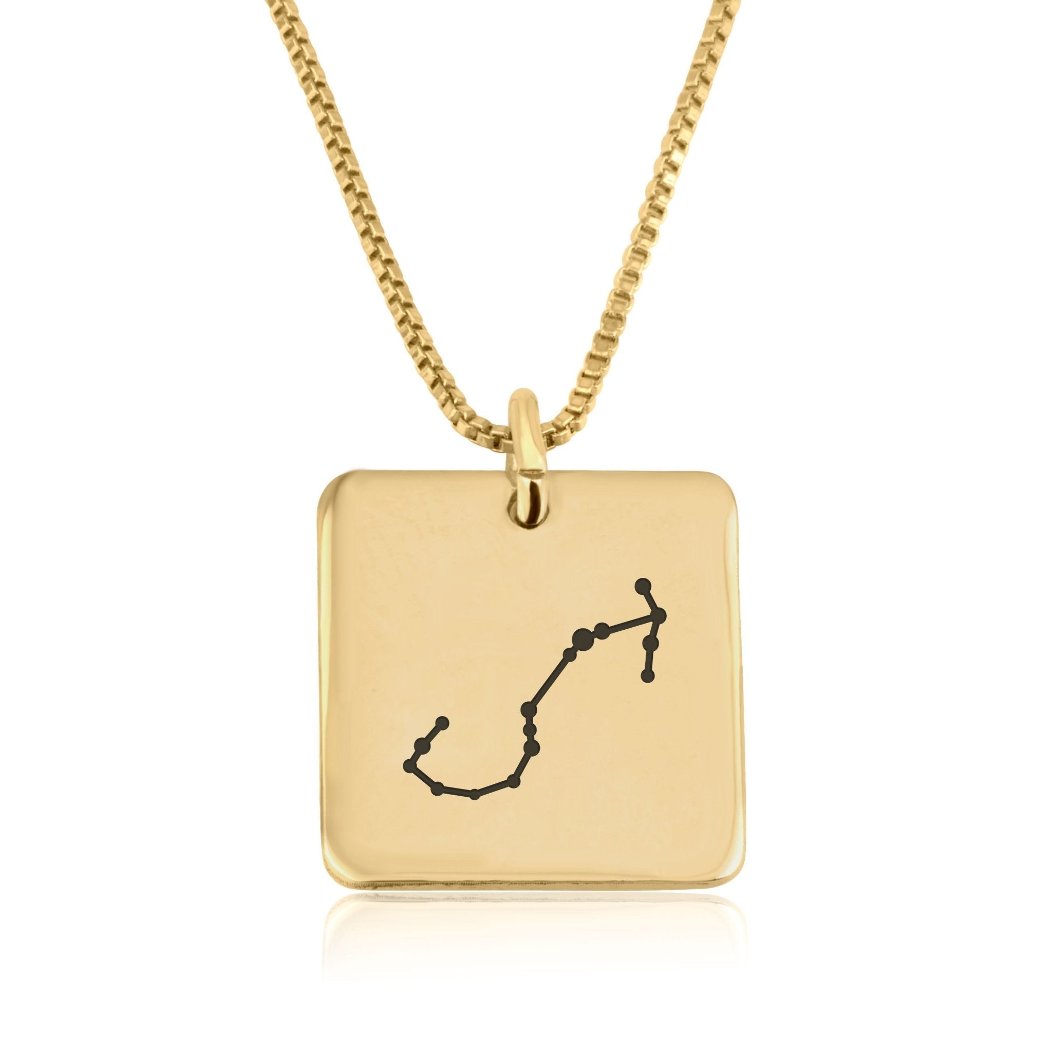 Scorpio Constellation Necklace La Vie Bien Scorpio Constellation Necklace