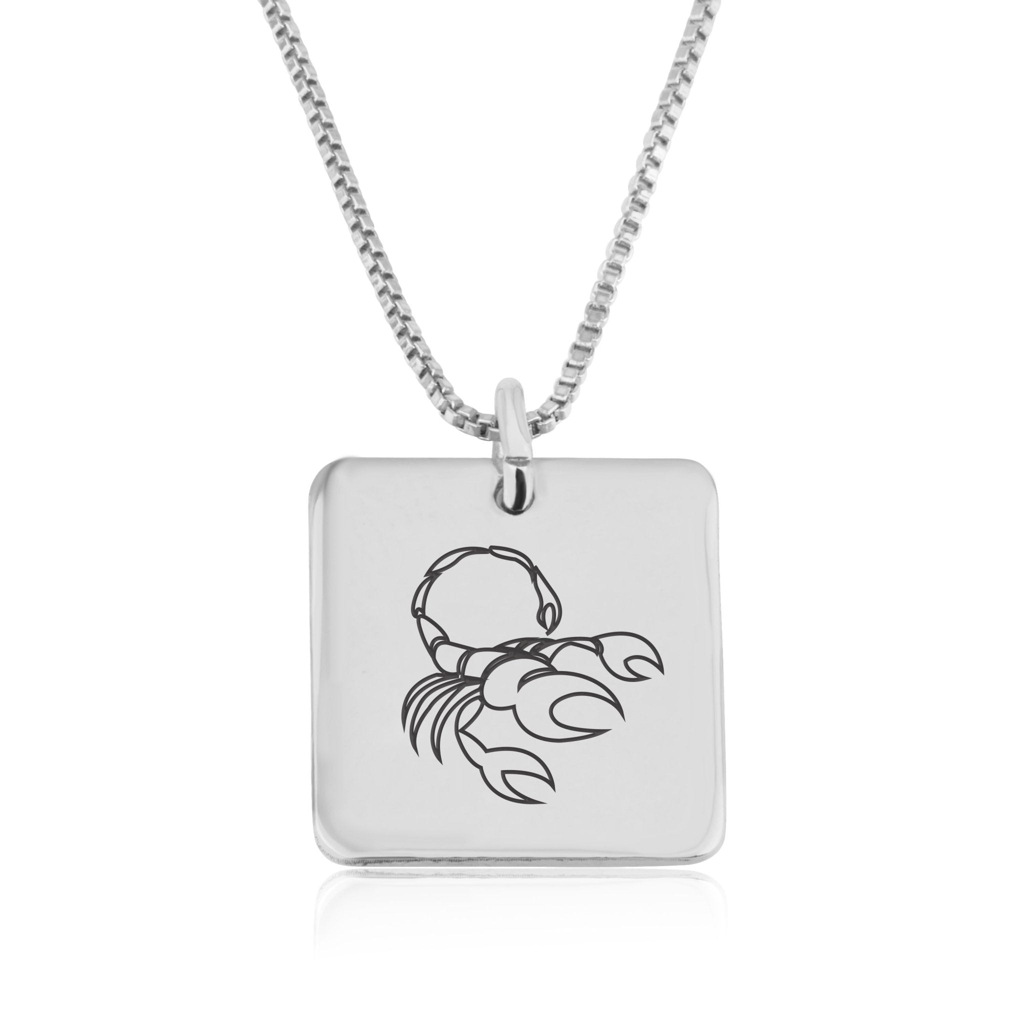 Scorpio Zodiac Necklace La Vie Bien Scorpio Zodiac Necklace
