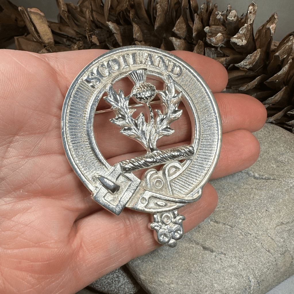 Scotland Thistle Brooch - Handmade in Scotland Brooch La Vie Bien Scotland Thistle Brooch - Handmade in Scotland