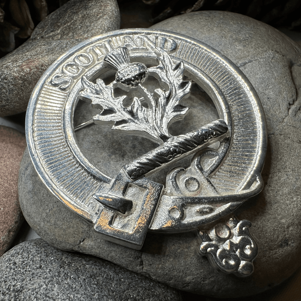 Scotland Thistle Brooch - Handmade in Scotland Brooch La Vie Bien Scotland Thistle Brooch - Handmade in Scotland
