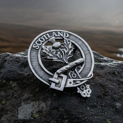 Scotland Thistle Brooch - Handmade in Scotland Brooch La Vie Bien Scotland Thistle Brooch - Handmade in Scotland