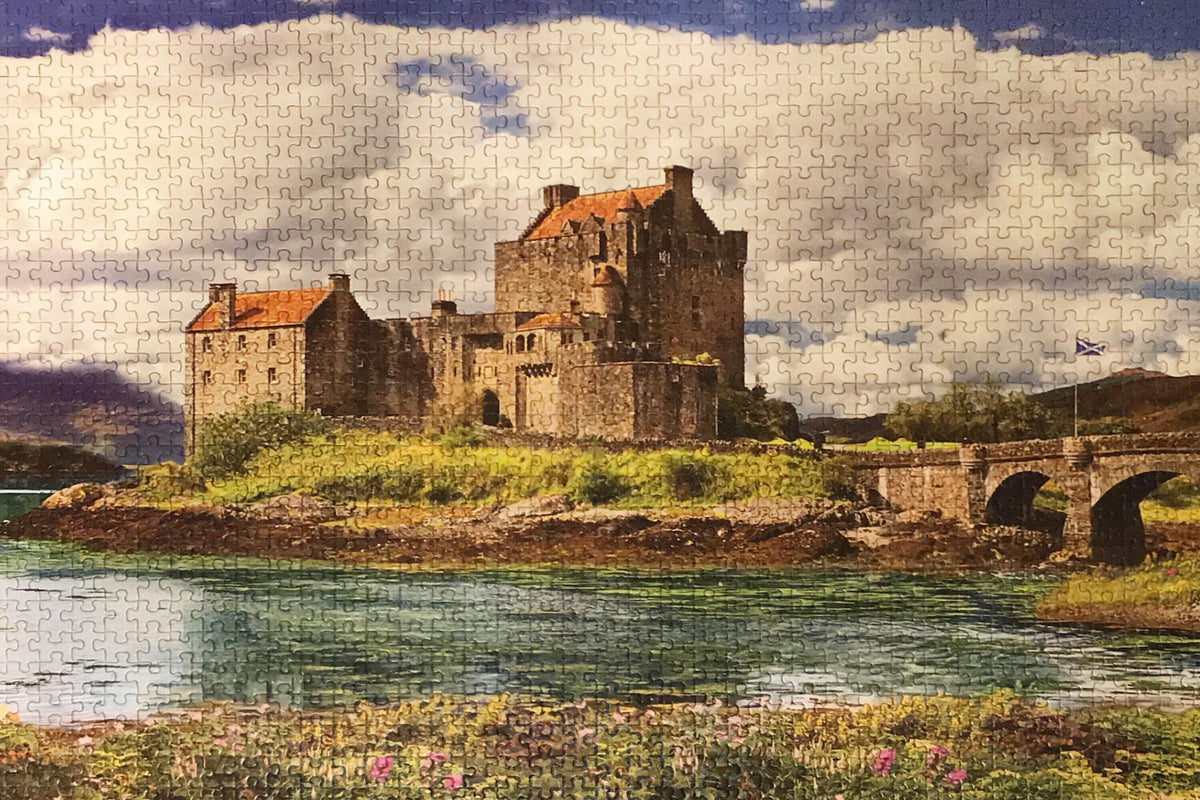 Scotland's Eilean Donan Castle Puzzle Gifts La Vie Bien Scotland's Eilean Donan Castle Puzzle