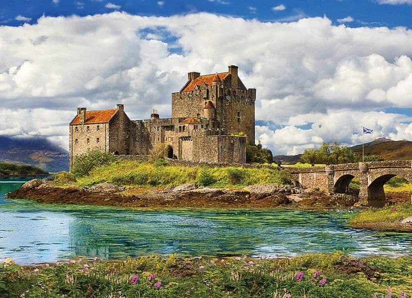 Scotland's Eilean Donan Castle Puzzle Gifts La Vie Bien Scotland's Eilean Donan Castle Puzzle