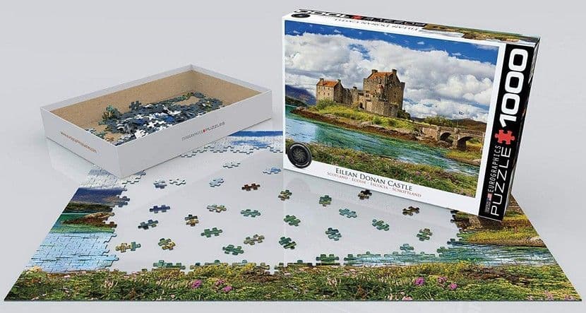 Scotland's Eilean Donan Castle Puzzle Gifts La Vie Bien Scotland's Eilean Donan Castle Puzzle