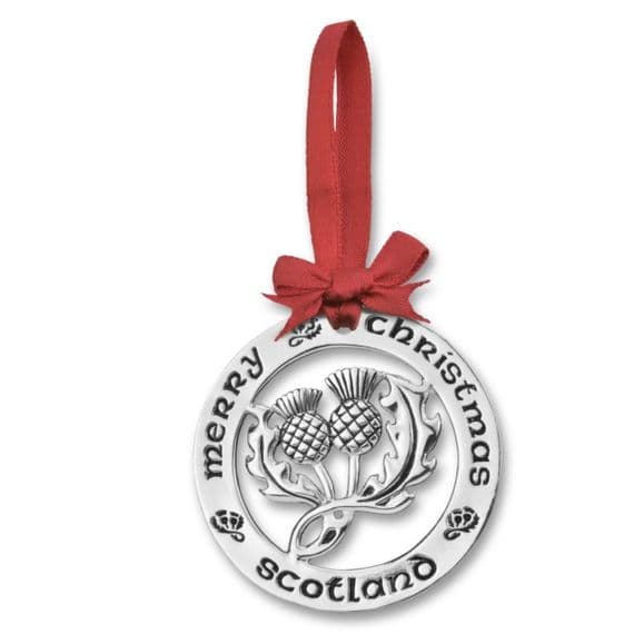 Scottish Christmas Ornament Set - Made in Scotland Gifts La Vie Bien Scottish Christmas Ornament Set - Made in Scotland