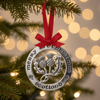 Scottish Christmas Ornament Set - Made in Scotland Gifts La Vie Bien Scottish Christmas Ornament Set - Made in Scotland