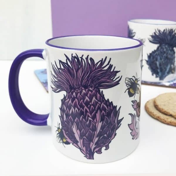 Scottish Glen Thistle Mug Gifts La Vie Bien Scottish Glen Thistle Mug