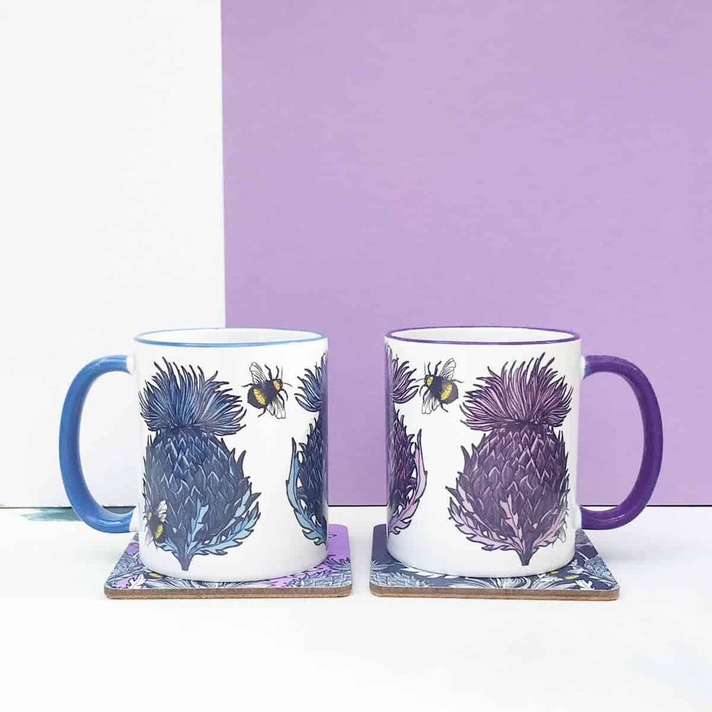 Scottish Glen Thistle Mug Gifts La Vie Bien Scottish Glen Thistle Mug