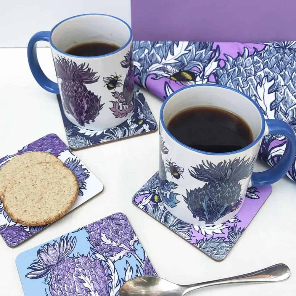 Scottish Glen Thistle Mug Gifts La Vie Bien Scottish Glen Thistle Mug