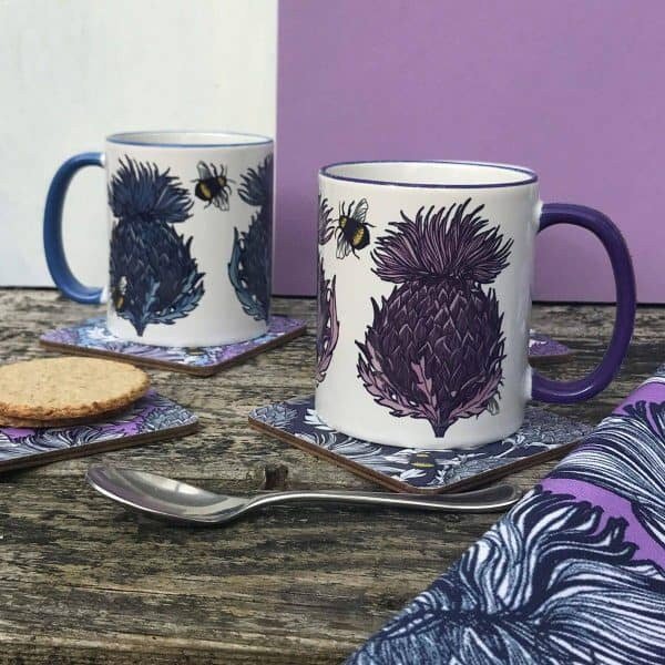 Scottish Glen Thistle Mug Gifts La Vie Bien Scottish Glen Thistle Mug