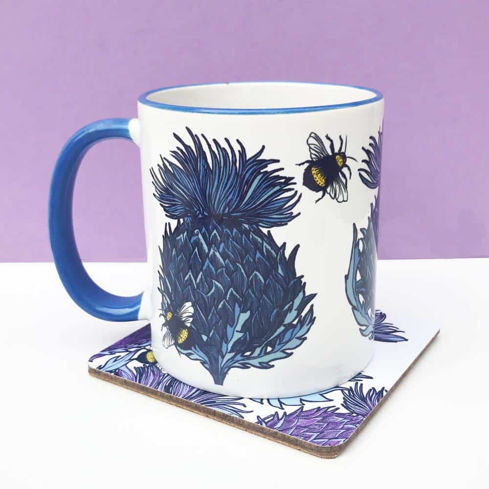 Scottish Glen Thistle Mug Gifts La Vie Bien Scottish Glen Thistle Mug