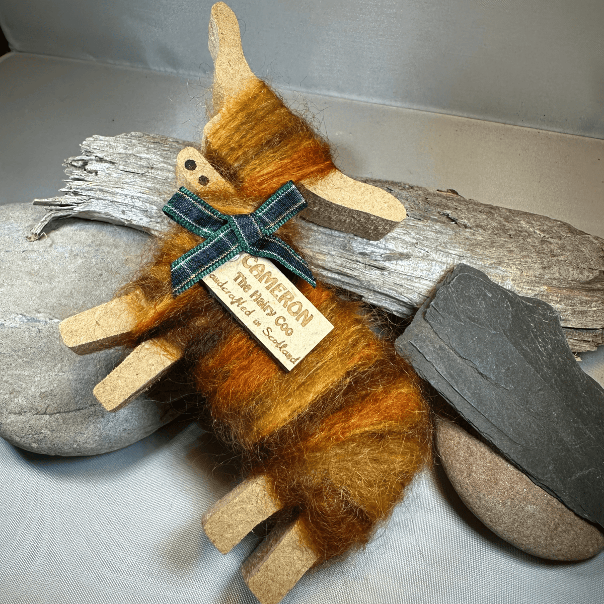 Scottish Highland Cow Figurine Gifts La Vie Bien Scottish Highland Cow Figurine