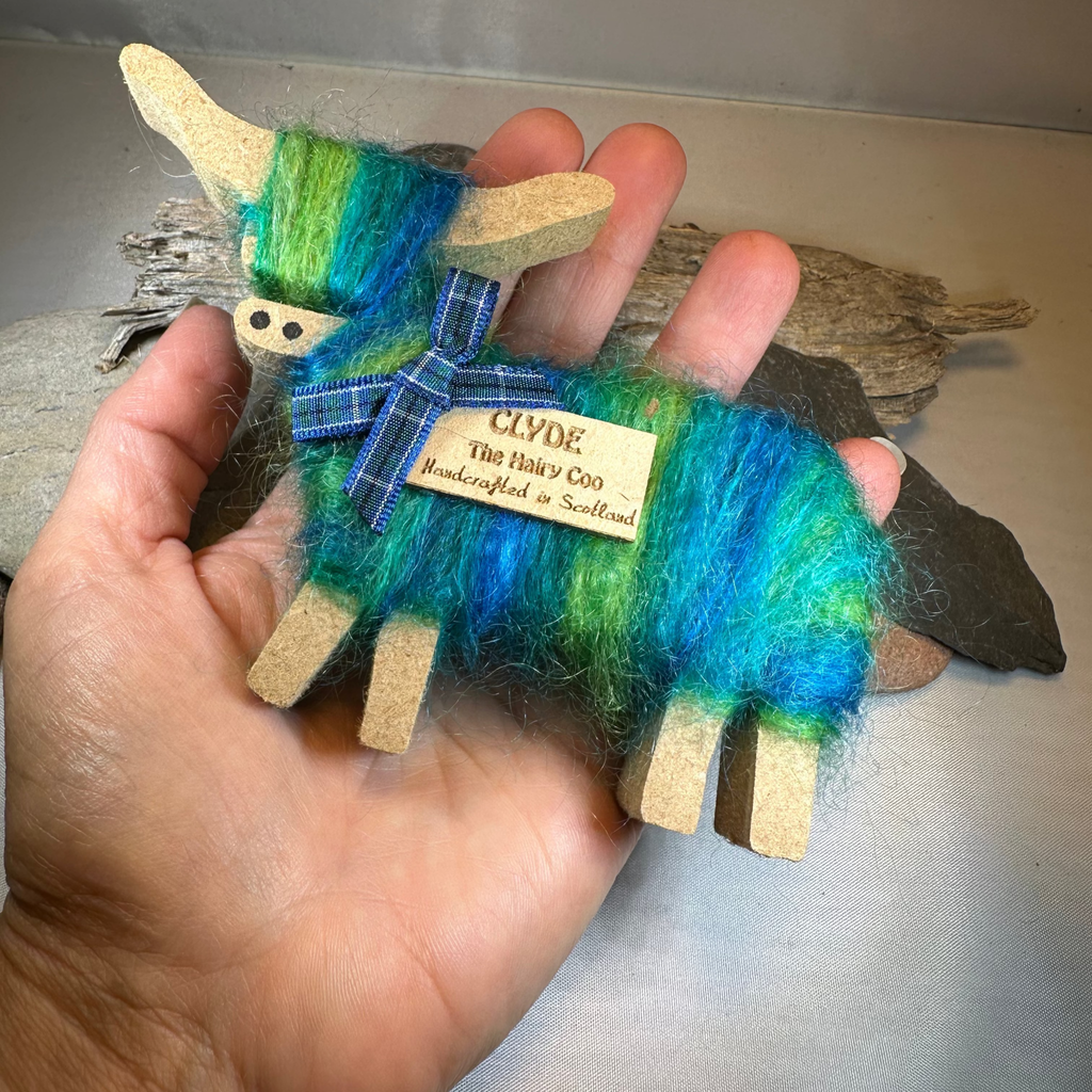 Scottish Highland Cow Figurine Gifts La Vie Bien Scottish Highland Cow Figurine