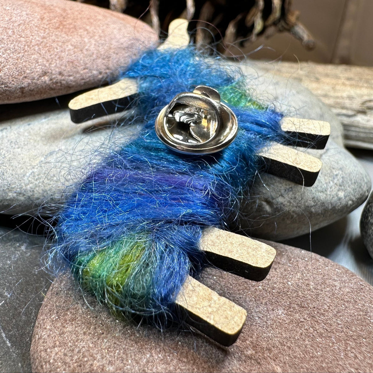Scottish Highland Cow Scatter Pin - Handmade in Scotland Brooch La Vie Bien Scottish Highland Cow Scatter Pin - Handmade in Scotland
