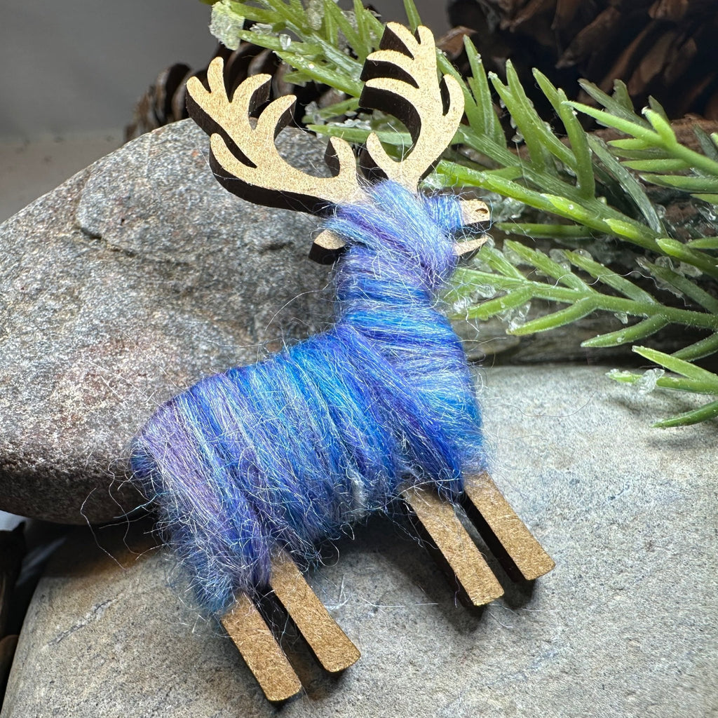 Scottish Highland Stag Scatter Pin - Handmade in Scotland Brooch La Vie Bien Scottish Highland Stag Scatter Pin - Handmade in Scotland