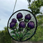 Scottish Highland Thistles Suncatcher Gifts La Vie Bien Scottish Highland Thistles Suncatcher