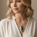 Scottish Highlands Heathergems Necklace - Handmade in Scotland Pendant La Vie Bien Scottish Highlands Heathergems Necklace - Handmade in Scotland