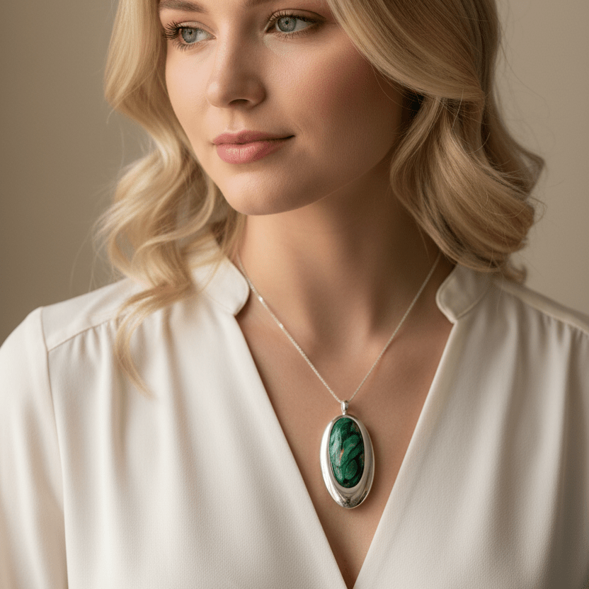 Scottish Highlands Heathergems Necklace - Handmade in Scotland Pendant La Vie Bien Scottish Highlands Heathergems Necklace - Handmade in Scotland