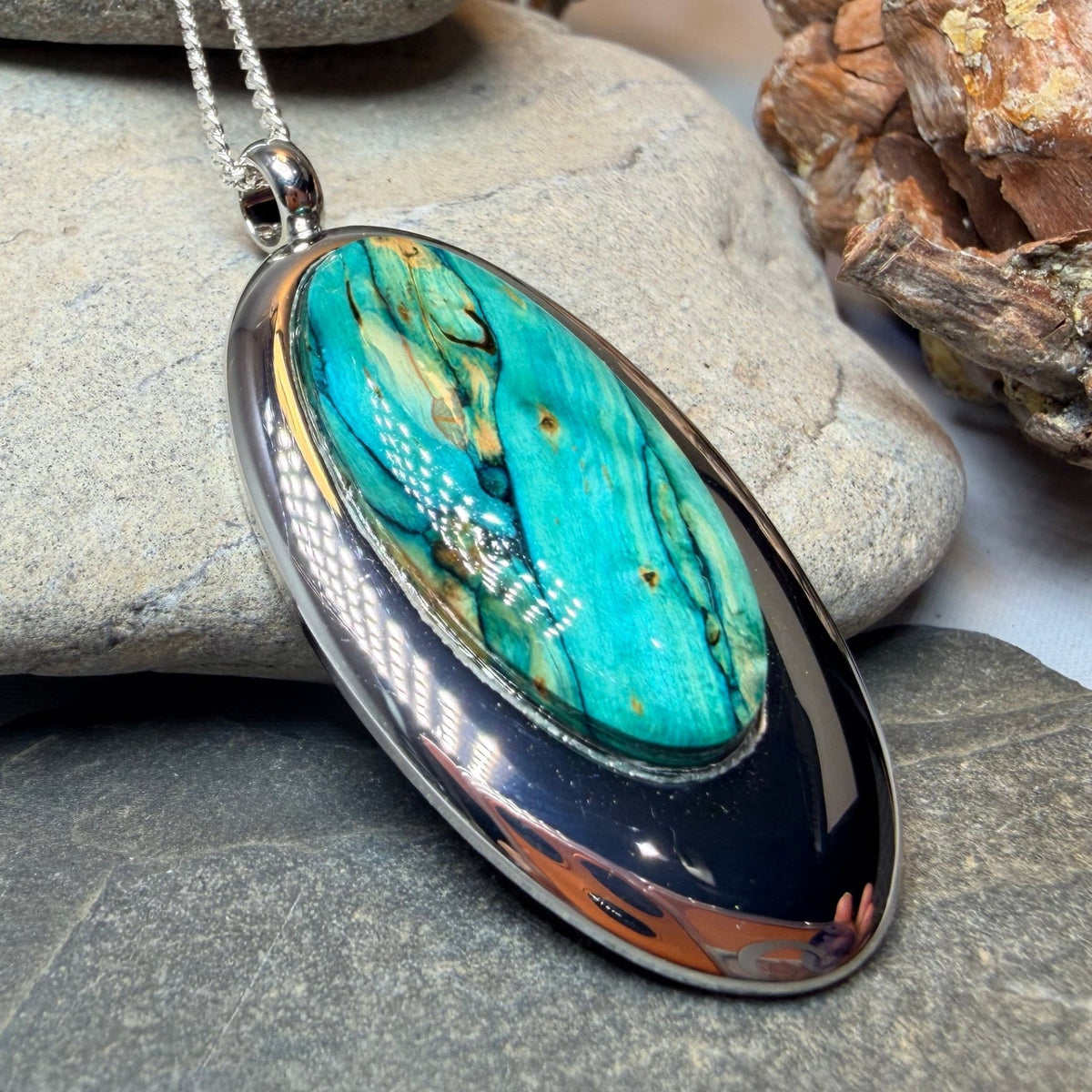 Scottish Highlands Heathergems Necklace - Handmade in Scotland Pendant La Vie Bien Scottish Highlands Heathergems Necklace - Handmade in Scotland
