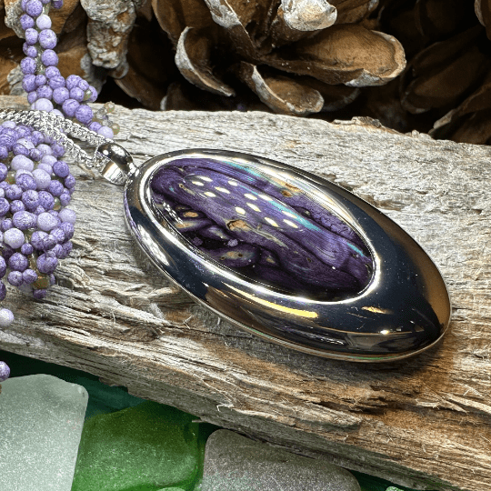 Scottish Highlands Heathergems Necklace - Handmade in Scotland Pendant La Vie Bien Scottish Highlands Heathergems Necklace - Handmade in Scotland