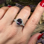 Scottish Lady Celtic Ring in Sterling Silver Ring La Vie Bien Scottish Lady Celtic Ring in Sterling Silver