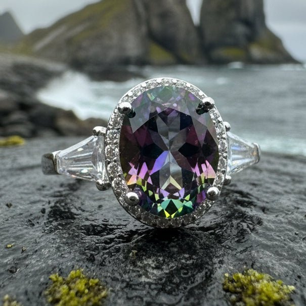 Scottish Lady Celtic Ring in Sterling Silver Ring La Vie Bien Scottish Lady Celtic Ring in Sterling Silver