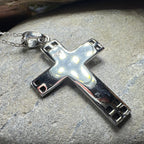 Scottish Mackintosh Cross Necklace Pendant La Vie Bien Scottish Mackintosh Cross Necklace