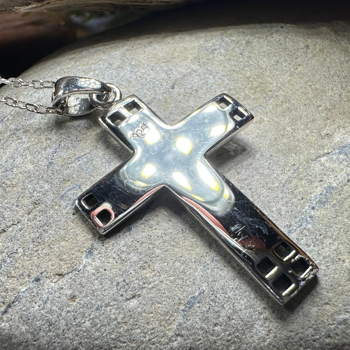 Scottish Mackintosh Cross Necklace Pendant La Vie Bien Scottish Mackintosh Cross Necklace