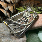 Scottish Mackintosh Roses Brooch in Sterling Silver Brooch La Vie Bien Scottish Mackintosh Roses Brooch in Sterling Silver