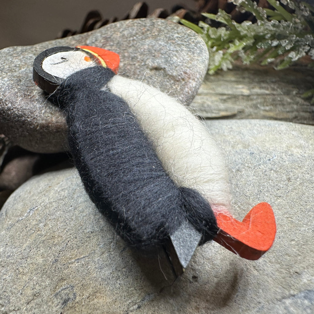Scottish Puffin Scatter Pin - Handmade in Scotland Brooch La Vie Bien Scottish Puffin Scatter Pin - Handmade in Scotland