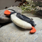 Scottish Puffin Scatter Pin - Handmade in Scotland Brooch La Vie Bien Scottish Puffin Scatter Pin - Handmade in Scotland