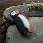 Scottish Puffin Scatter Pin - Handmade in Scotland Brooch La Vie Bien Scottish Puffin Scatter Pin - Handmade in Scotland