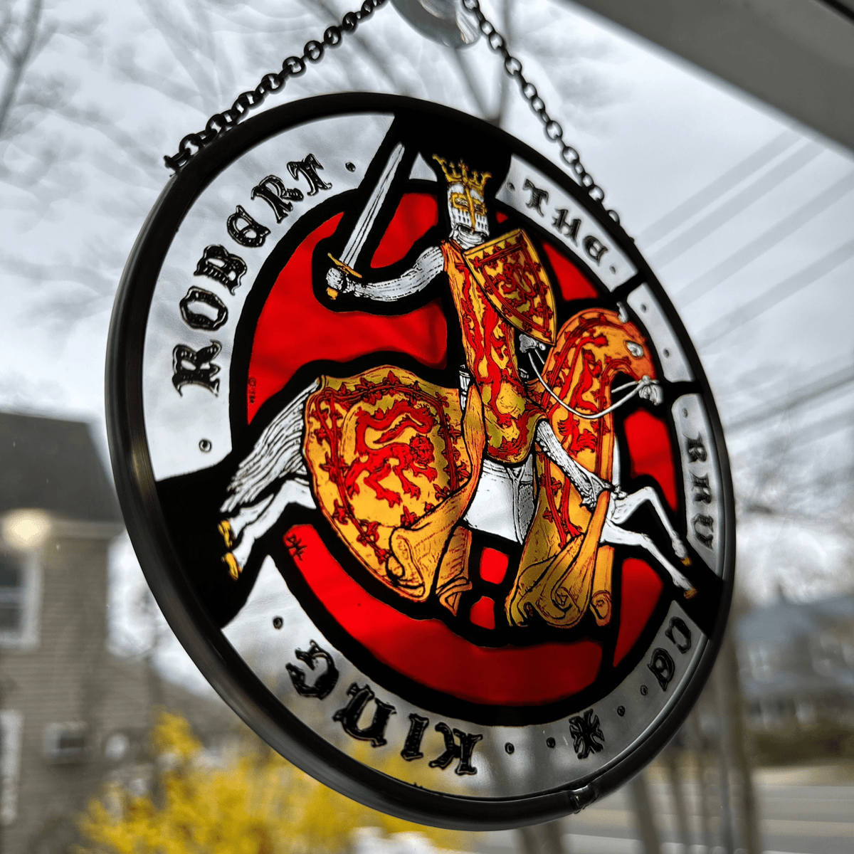 Scottish Robert the Bruce Suncatcher Gifts La Vie Bien Scottish Robert the Bruce Suncatcher