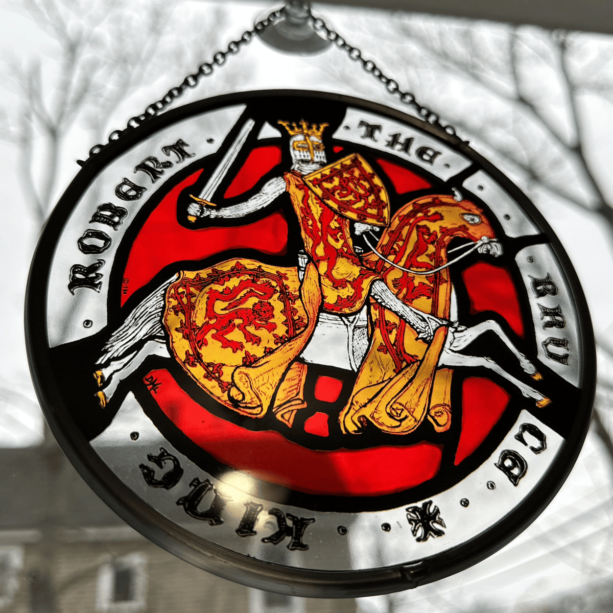 Scottish Robert the Bruce Suncatcher Gifts La Vie Bien Scottish Robert the Bruce Suncatcher