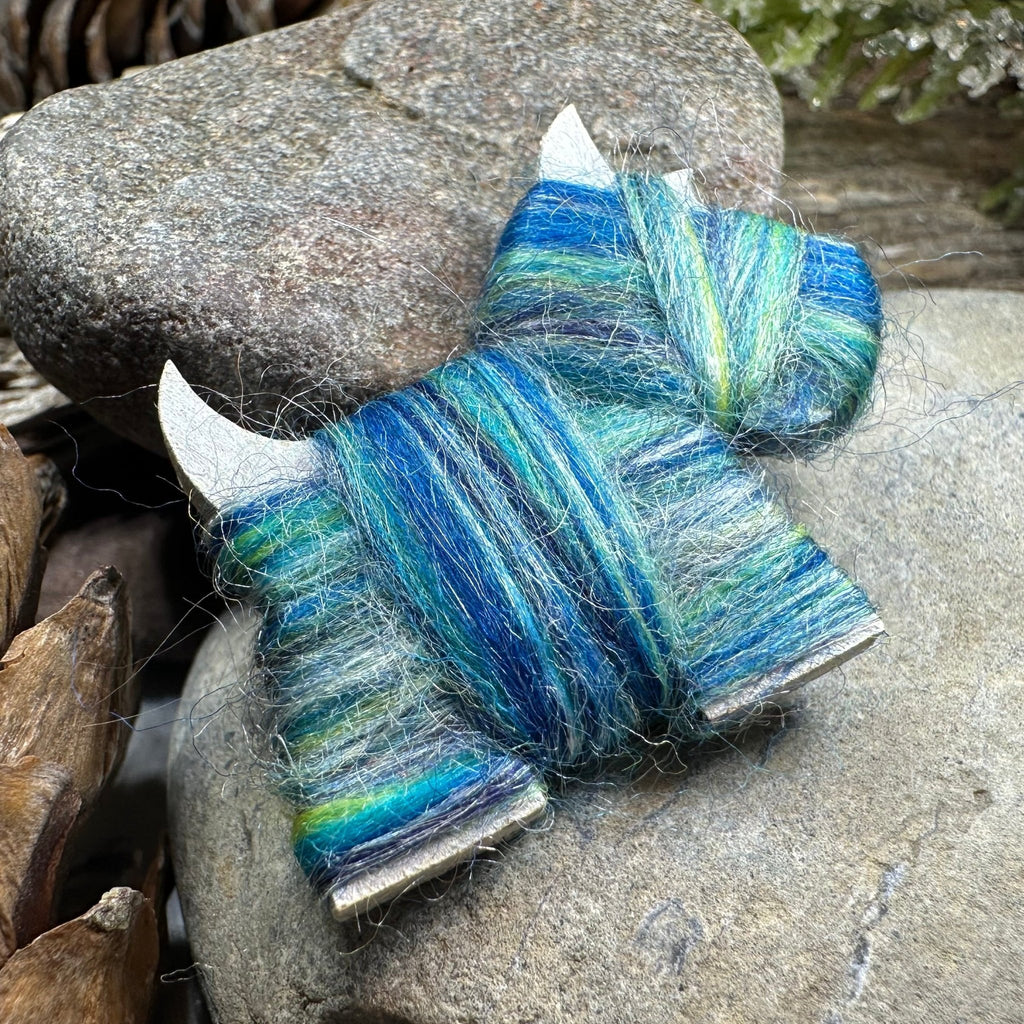 Scottish Scottie Dog Scatter Pin - Handmade in Scotland Brooch La Vie Bien Scottish Scottie Dog Scatter Pin - Handmade in Scotland